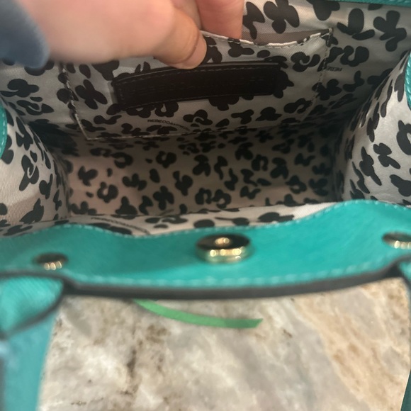 Like new Rebecca Minkoff leather crossbody in rare gem color 💎 - Picture 7 of 7